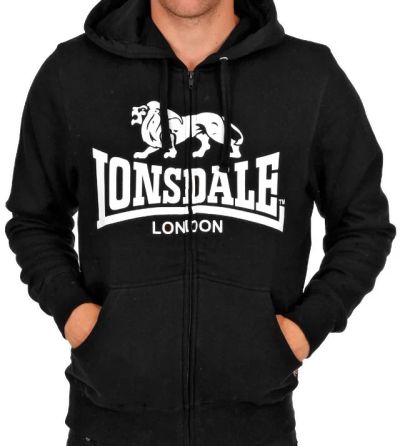 Лот: 2184845. Фото: 1. Толстовка Худи Lonsdale Krafty... Свитеры, толстовки, худи