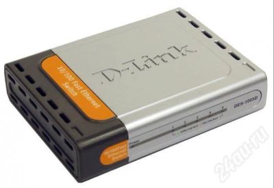 Лот: 702480. Фото: 1. D-link 5-port Switch DES-1005D... Маршрутизаторы (роутеры)