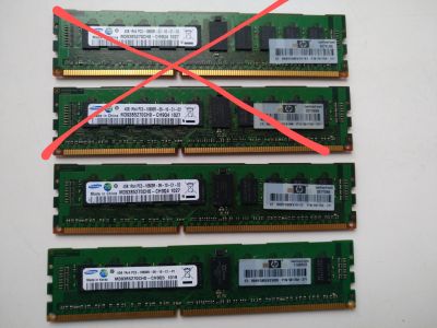 Лот: 16608422. Фото: 1. DDR3 ECC 8Gb (4Gbх2) Серверная. Оперативная память