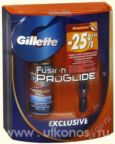 Лот: 1357580. Фото: 1. Подарочный набор Gillette Fusion... Средства личной гигиены 