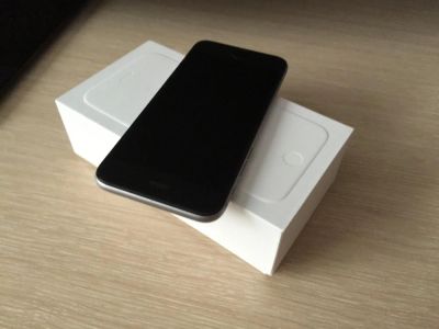 Лот: 5341818. Фото: 1. IPhone 6 64 Gb Черный (отличное... Смартфоны
