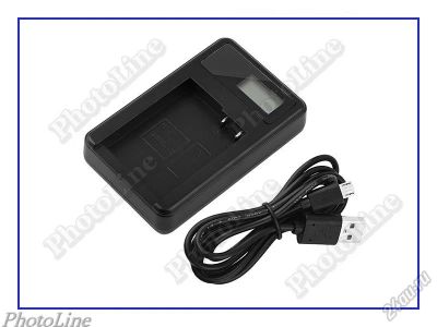 Лот: 6938958. Фото: 1. Зарядное устройство USB с дисплеем... Аккумуляторы, зарядные