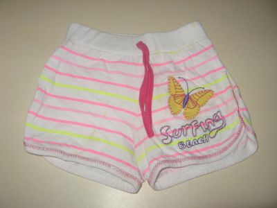 Лот: 7113017. Фото: 1. шорты полоска. Брюки, шорты, джинсы