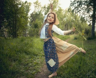 Лот: 5758164. Фото: 1. Костюм "Баба Яга". Детские карнавальные, праздничные костюмы