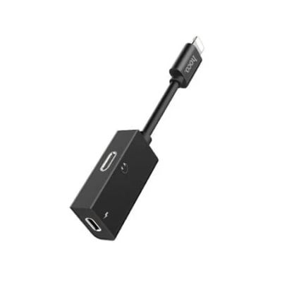 Лот: 15551946. Фото: 1. Разветвитель Hoco LS15 Apple... Дата-кабели, переходники