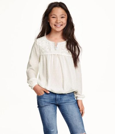 Лот: 8553821. Фото: 1. Блузка H&M 42. Блузы, рубашки, водолазки
