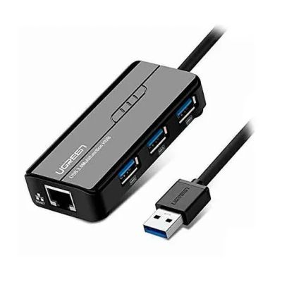 Лот: 21574396. Фото: 1. USB-хаб UGREEN USB 3.0 Hub with... USB хабы