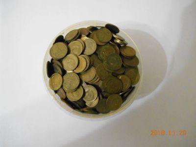 Лот: 12718305. Фото: 1. 1 кг. монет ссср 1 коп. лотом... Россия и СССР 1917-1991 года