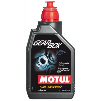 Лот: 20067506. Фото: 1. MOTUL Gearbox 80W-90 Mineral&Molybden... Масла, жидкости