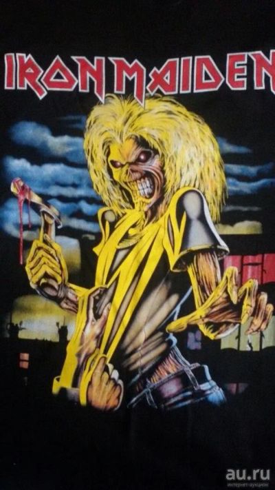 Лот: 8222273. Фото: 1. футболка " Iron Maiden ". Футболки, поло