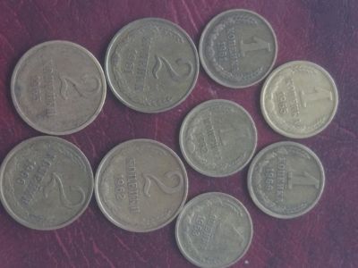 Лот: 18997687. Фото: 1. 1 копейка+2копейки.1961,1962,1963... Россия и СССР 1917-1991 года