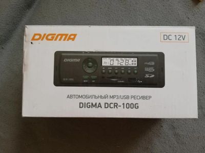 Лот: 15237071. Фото: 1. Магнитола DIGMA DCR-100G. Автомагнитолы