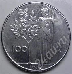 Лот: 352547. Фото: 1. Италия. 100 лир 1978г. (3). Европа