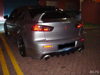 Лот: 15674081. Фото: 1. Mitsubishi Lancer X, Накладка... Детали тюнинга