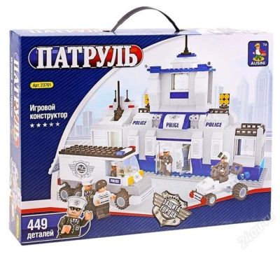 Лот: 2441411. Фото: 1. Конструктор "Патруль" 449 дет... Конструкторы