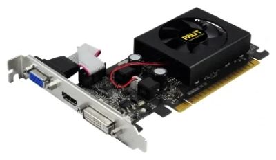 Лот: 6468461. Фото: 1. Palit GeForce 210 589Mhz PCI-E... Видеокарты