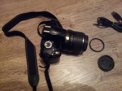 Лот: 8246330. Фото: 1. Nikon D3000. Цифровые зеркальные