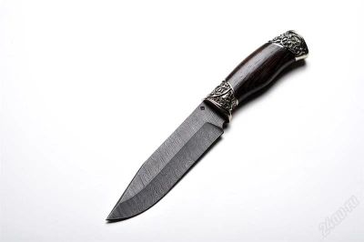 Лот: 1445981. Фото: 1. Нож "Охотник" дамасская сталь... Ножи, топоры