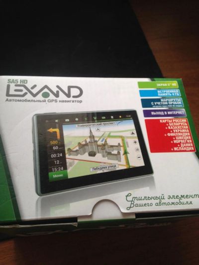 Лот: 9471927. Фото: 1. Продам навигатор Lexand SA5... GPS-навигаторы
