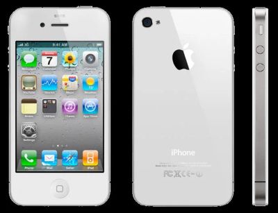Лот: 3281448. Фото: 1. iphone 4S 16GB белый работает... Смартфоны
