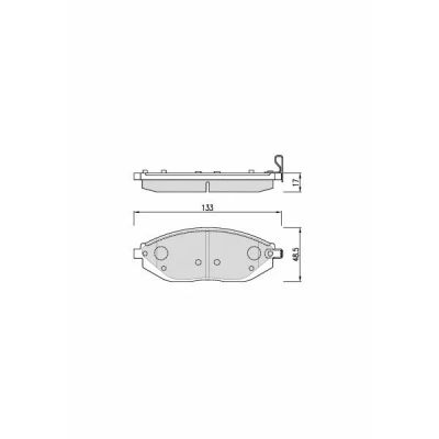 Лот: 16115083. Фото: 1. FPD18 \96682858\HANKOOK FRIXA... Другое (автозапчасти)