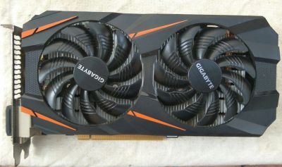 Лот: 14181862. Фото: 1. Видеокарта Gigabyte GTX 1060 WF... Видеокарты