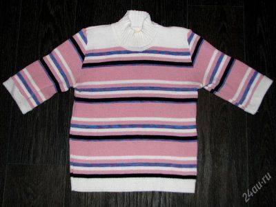 Лот: 2670355. Фото: 1. Кофточка полосатая р.40-42. Свитеры, толстовки, худи