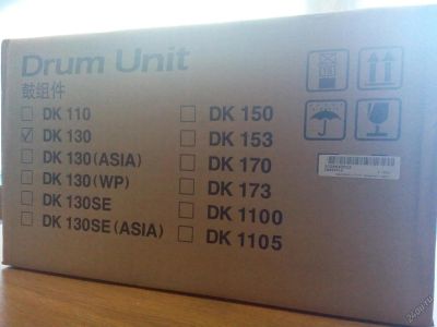 Лот: 5697360. Фото: 1. Kyocera DK-130 Оригинальный блок... Картриджи, расходные материалы