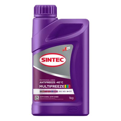 Лот: 13654146. Фото: 1. Sintec Antifreeze Multi Freeze... Масла, жидкости