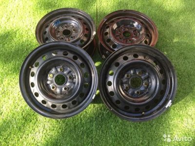 Лот: 7165982. Фото: 1. Диски штампованные R15 5x114.3. Диски