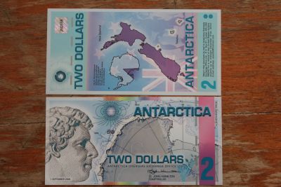 Лот: 21440966. Фото: 1. Антарктика 2 доллара 2008 года... Частные выпуски, копии банкнот