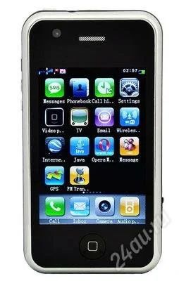 Лот: 777615. Фото: 1. iPhone F030 GPS, 2SIM, TV, Wi-Fi. Кнопочные мобильные телефоны