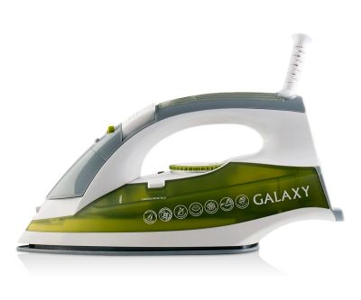 Лот: 16240577. Фото: 1. Утюг Galaxy GL 6109 зелёный. Утюги, парогенераторы, отпариватели