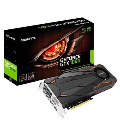 Лот: 12029621. Фото: 1. Видеокарта Gigabyte GTX 1080 8GB... Видеокарты