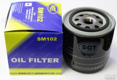 Лот: 9428037. Фото: 1. Масляный фильтр SCT SM-101 (ВАЗ... Двигатель и элементы двигателя