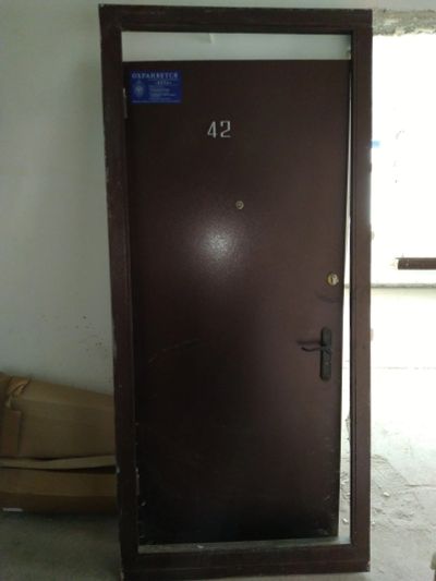 Лот: 17678346. Фото: 1. Дверь входная. Двери входные