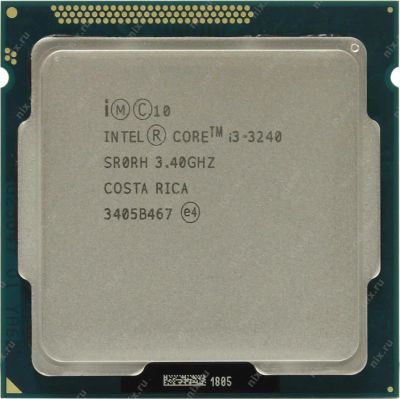 Лот: 10934497. Фото: 1. Процессор Intel core i3-3240 3... Процессоры