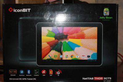 Лот: 4442957. Фото: 1. Планшет IconBIT NetTAB THOR 3GTS... Планшеты