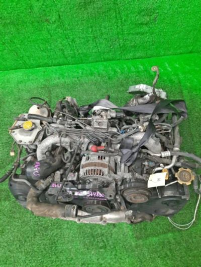 Лот: 16616760. Фото: 1. Двигатель Subaru Legacy BE5 EJ208... Двигатель и элементы двигателя