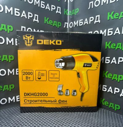 Лот: 23908703. Фото: 1. Строительный фен Deko(V). Электроинструмент