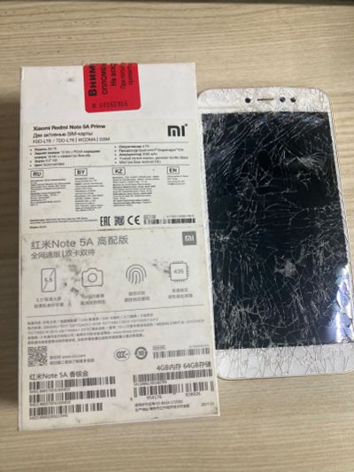 Лот: 19356379. Фото: 1. Xiaomi Redmi Note 5A торги с 1... Смартфоны