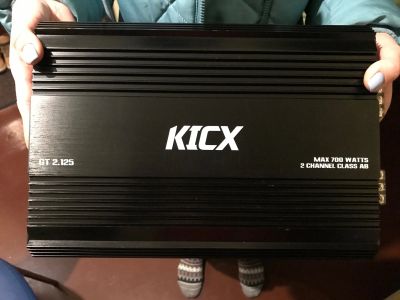 Лот: 15067823. Фото: 1. Двухканальник Kicx gt2.125. Усилители
