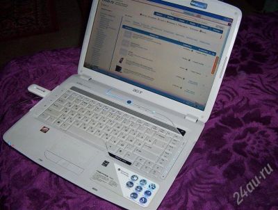 Лот: 573635. Фото: 1. acer aspire 5920g срочно,игровой... Ноутбуки