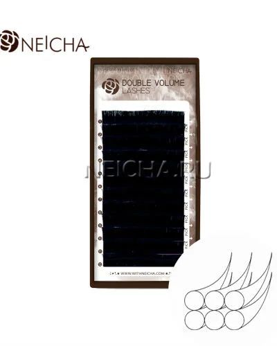Лот: 12046506. Фото: 1. Ресницы Neicha двухъярусные 12... Наращивание ресниц, волос