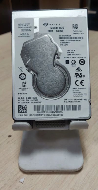 Лот: 20997624. Фото: 1. HDD 500Gb/Seagete /SATA3/2,5... Жёсткие диски (HDD)