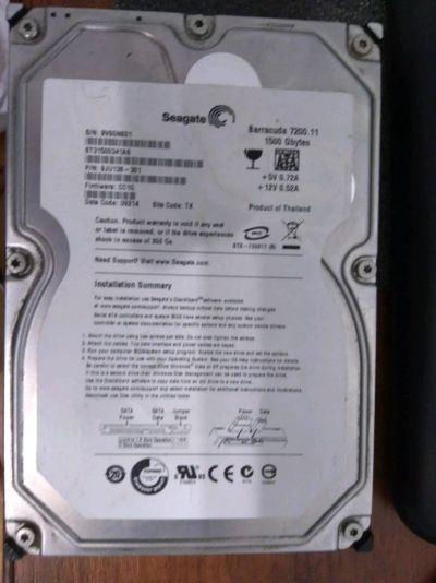 Лот: 11577362. Фото: 1. Накопитель HDD Seagate Barracuda... Жёсткие диски (HDD)