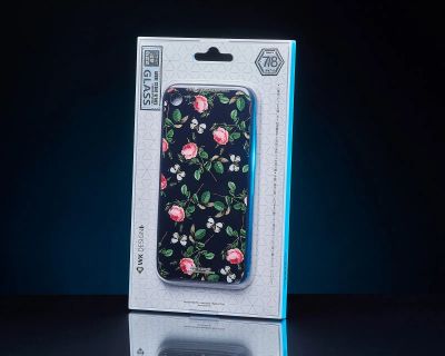 Лот: 19913031. Фото: 1. Кейс WK стекло+силикон для iPhone... Чехлы, бамперы