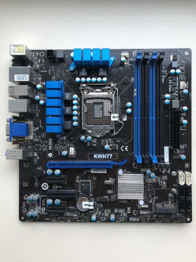 Лот: 25768049. Фото: 1. MB Kraftway KWH77 (iH77). Материнские платы
