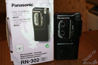 Лот: 1101481. Фото: 1. Диктофон Panasonic RN-302. Диктофоны