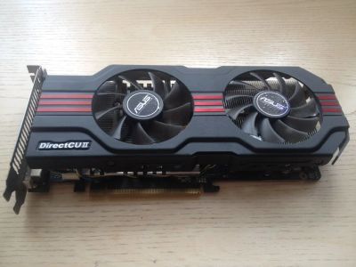 Лот: 9787566. Фото: 1. Asus GeForce GTX 560 Ti DirectCU... Видеокарты